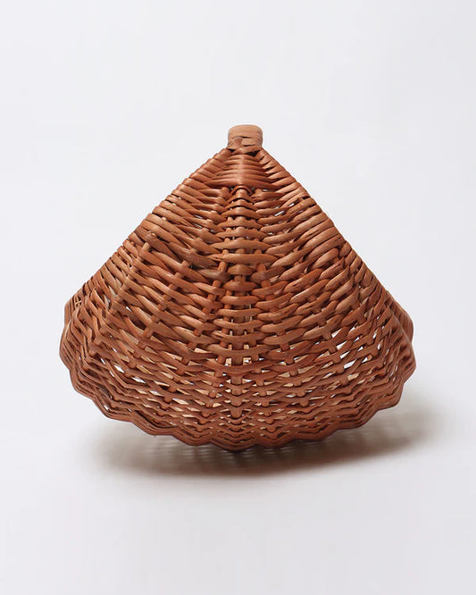 Handwoven Wicker Chand Hamper for Fruits, Storage, and Stylish Home Organisation