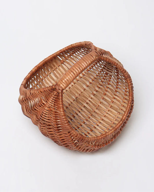 Handwoven Wicker Chand Hamper for Fruits, Storage, and Stylish Home Organisation
