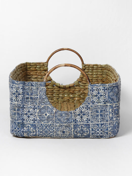 Round Handle Cane Basket