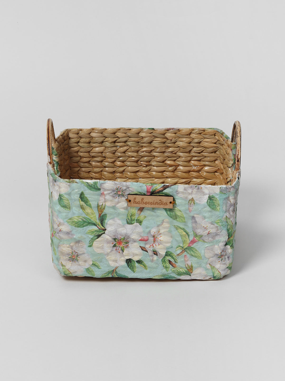 Seagrass Round Handle Basket | Cane Hamper Basket