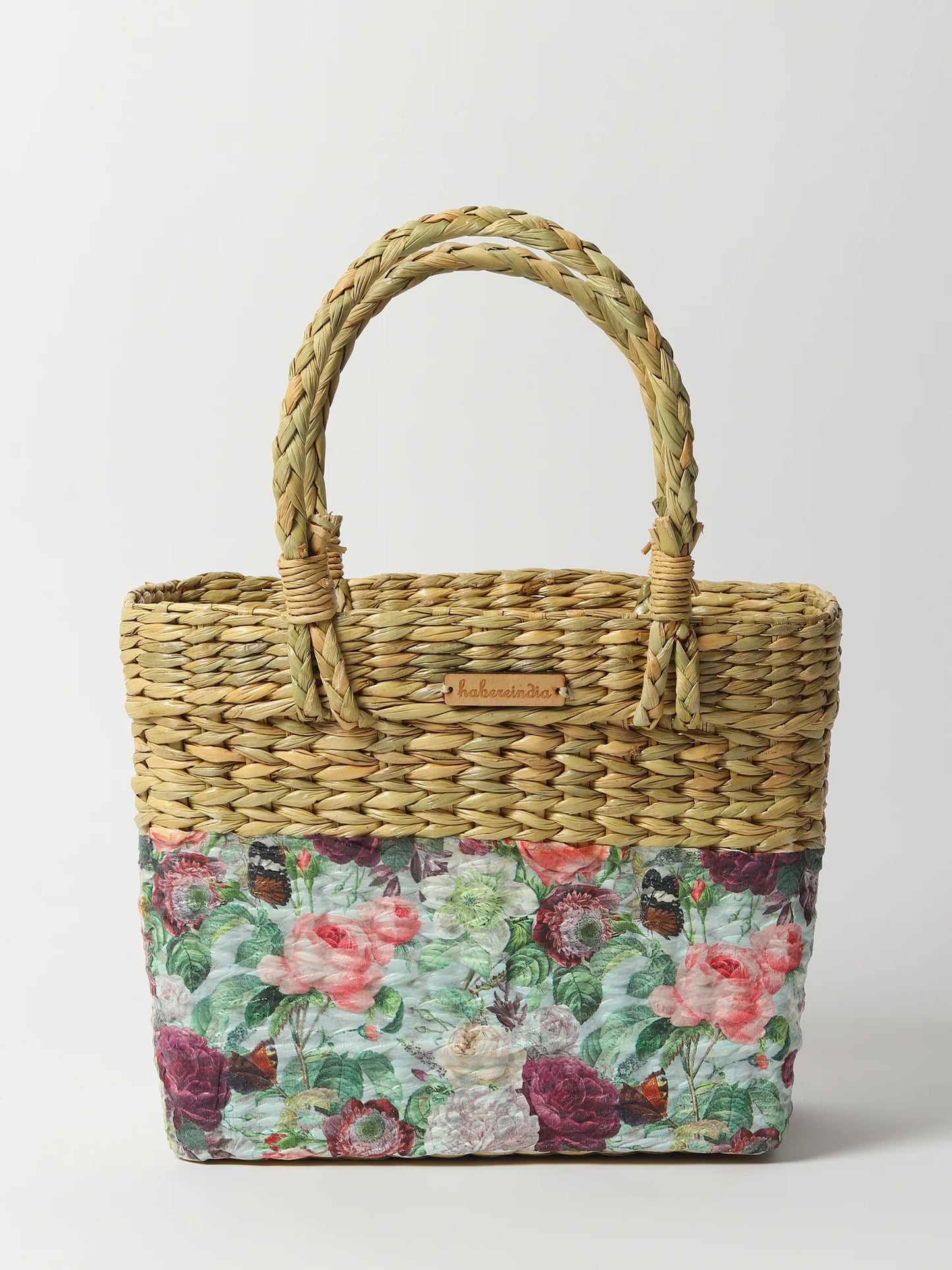 Handmade Seagrass Natural Tote Bag for Shopping, Travel & Daily Use