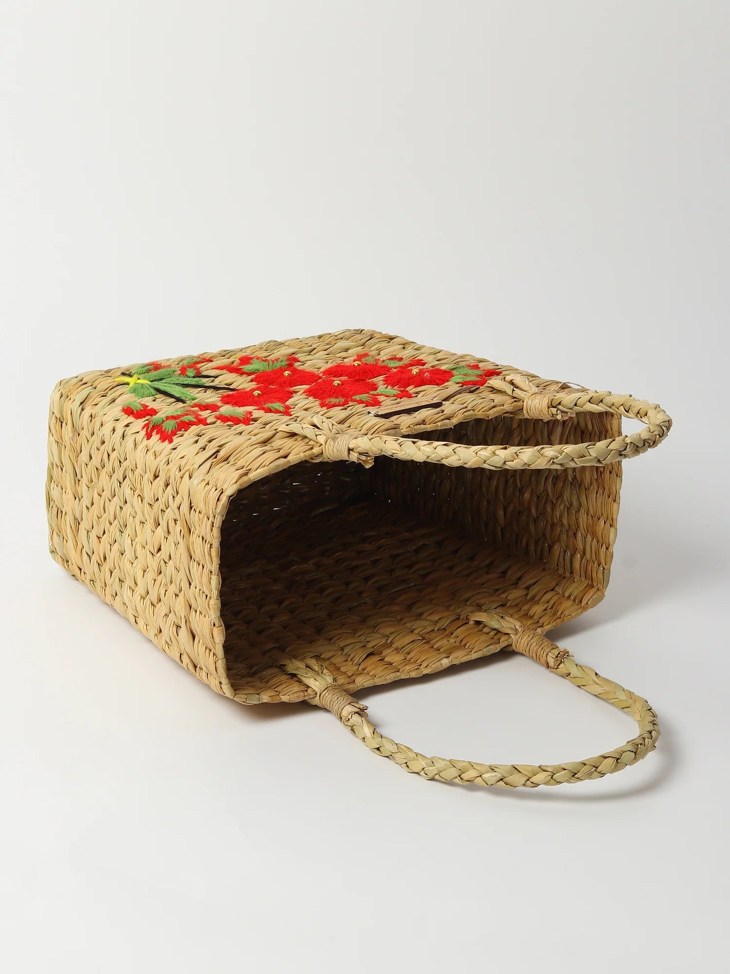 Handwoven Seagrass Tote Bag for Market, Storage & Daily Use