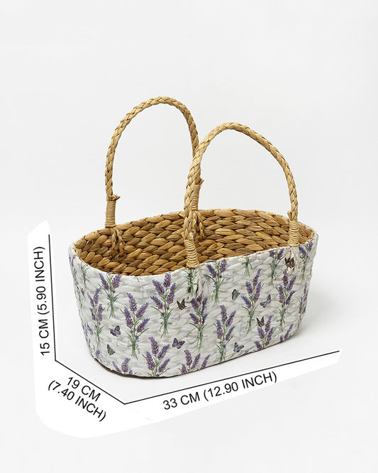 Panier à linge en jonc de mer