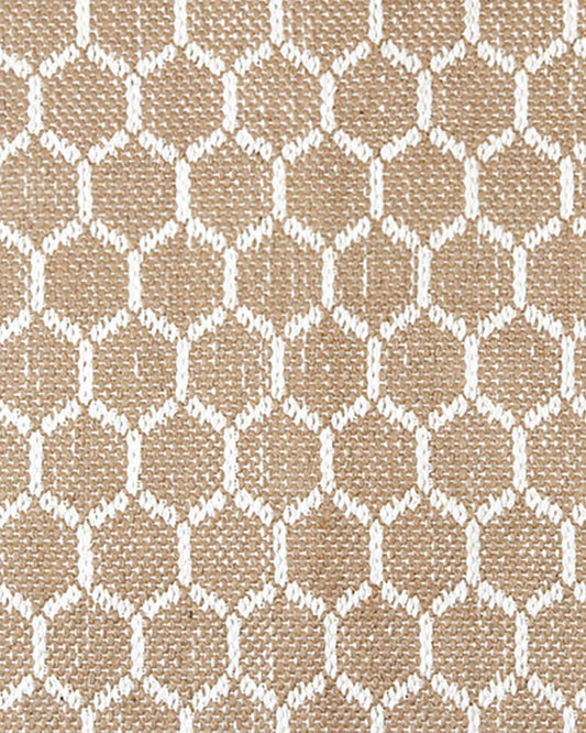 Natural Rectangular Jute Carpet For Dining Area