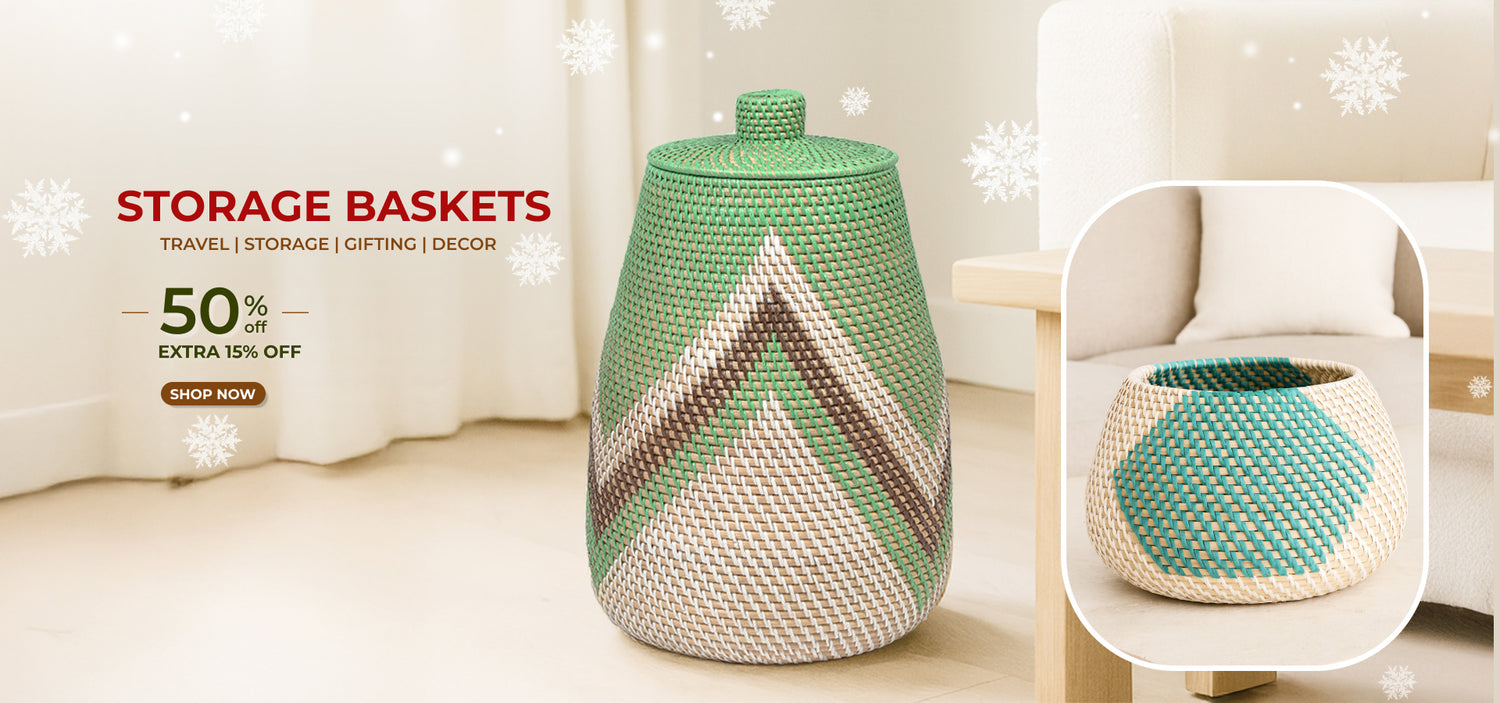 storage boxes & baskets