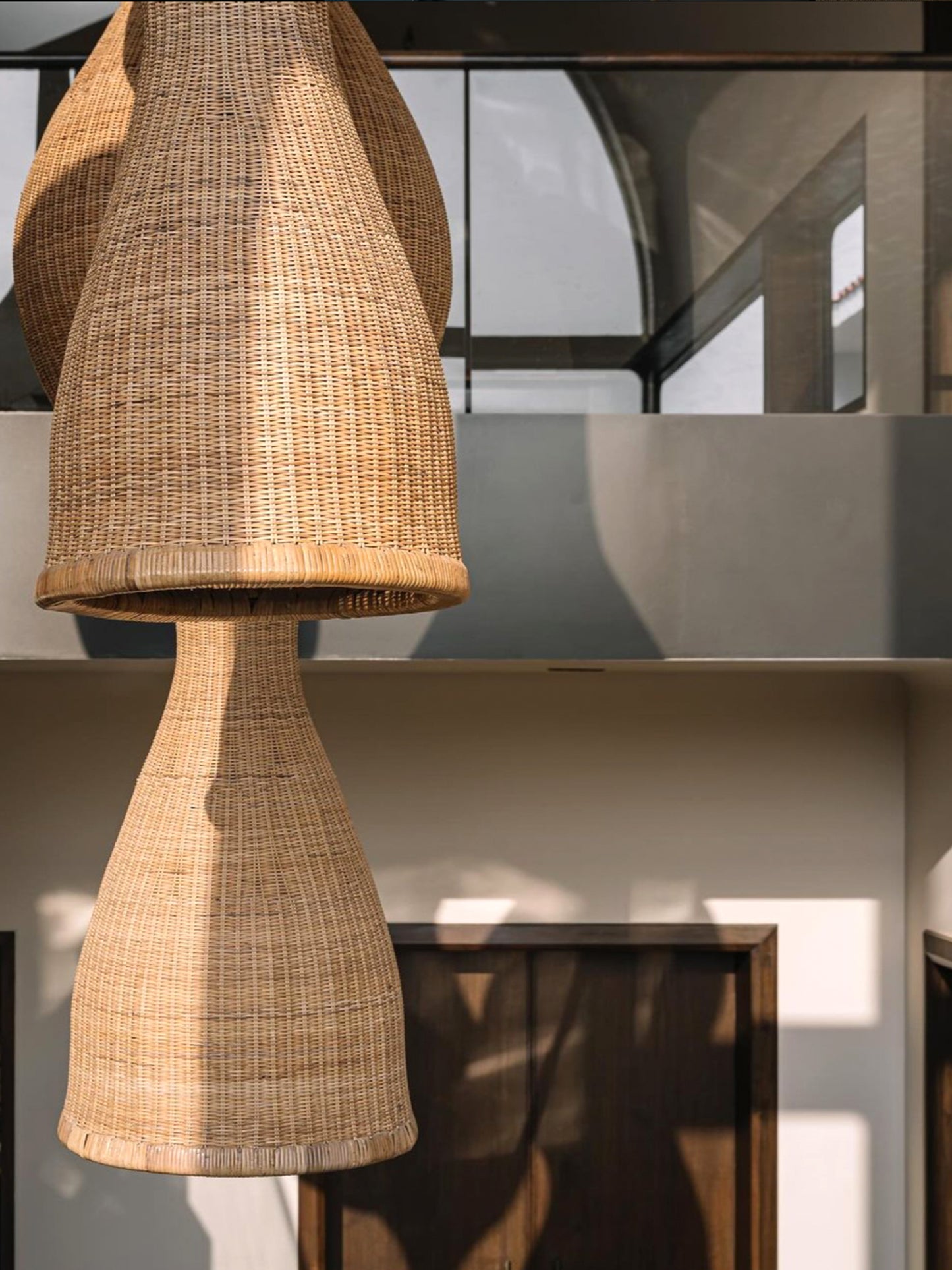 Rattan Lamp | Large Ceiling Pendant Lamp