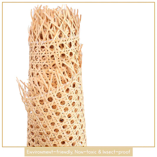 Multipurpose Cane Webbing Roll for Chair Restoration, Crafting, and Interior Styling