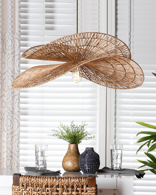 Raffia Hanging Lamp
