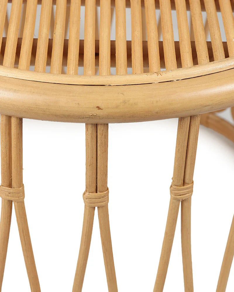 Natural Rattan Tables for Bedroom Corner and Study Use