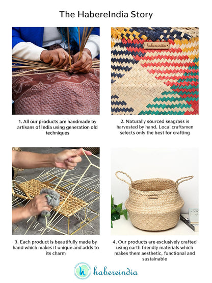 Neutral Belly Basket for Greenery, Toys & More