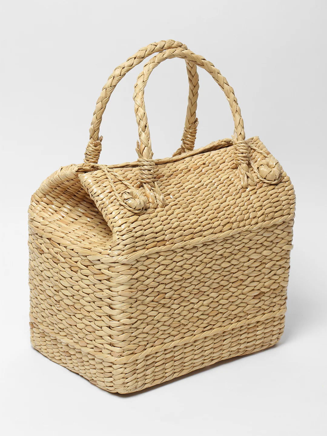 Seagrass Tiffin Basket for Picnics, Gifting, and Everyday Home Storage