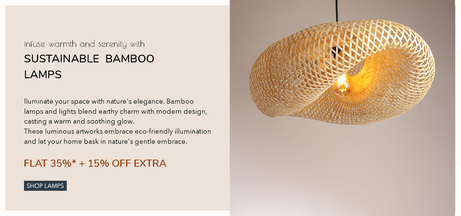 bamboo lights