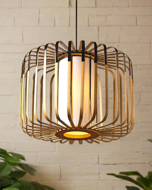 Bamboo Ceiling Lamp for Hall and Corridor