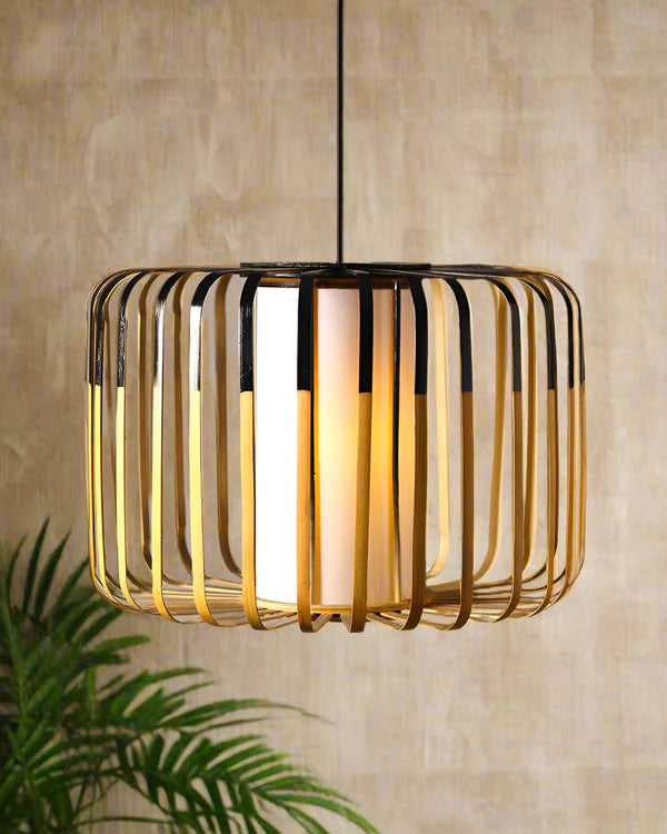 Bamboo Ceiling Lamp for Hall and Corridor