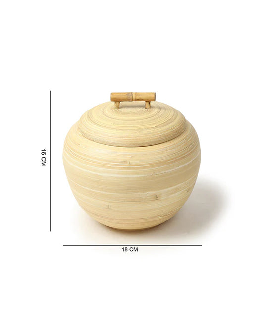 Beige Ceramic Storage Canisters for Kitchen, Pantry Organization, and Countertop Use