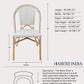 Bistro Bamboo Chair | Cane Chair | Garden Chair