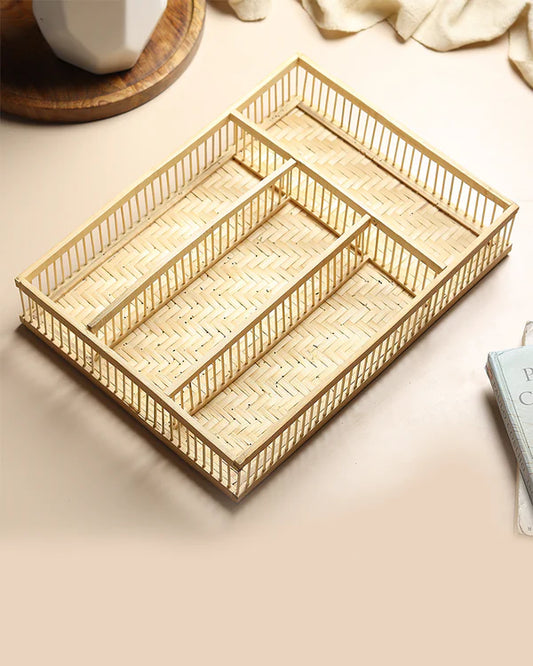 Bamboo Wardrobe & Bathroom Organizer - Multi-Purpose File and Storage Solution