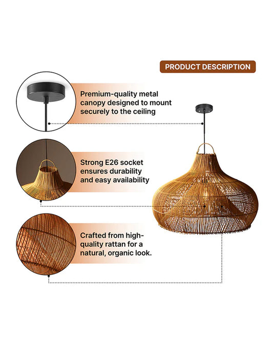Chic Ceiling Light for Living Room and Minimalist Home Decor