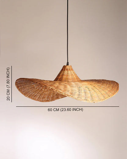 Handmade Rattan Hanging Light for Hall and Corridor