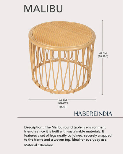 Natural Rattan Tables for Bedroom Corner and Study Use