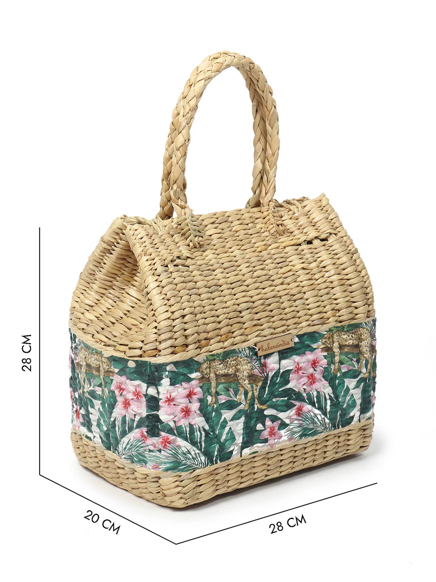 Handmade Seagrass Tote for Shopping, Storage & Travel Needs