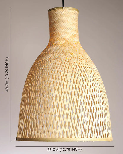 Decorative Bamboo Ceiling Light for Cafe and Home Interiors