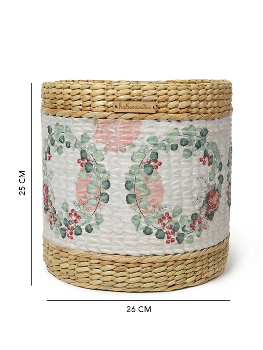 Eco Chic Seagrass Basket for Plants or Daily Storage