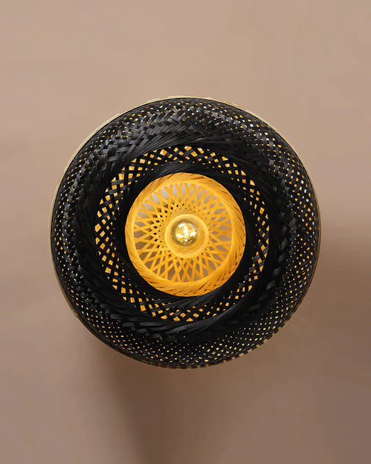 Elegant Bamboo Wall Lamp for Dining Space and Home