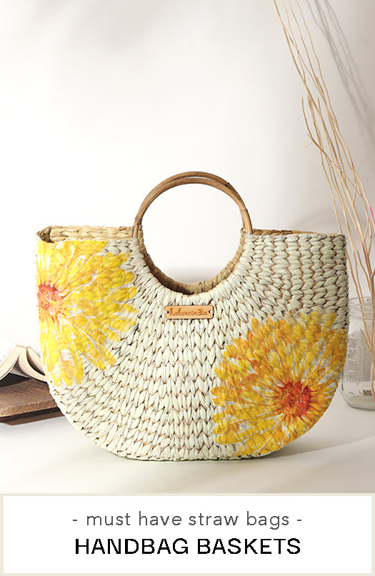 Justine Basket - Natural Raffia - Raffia - Sézane