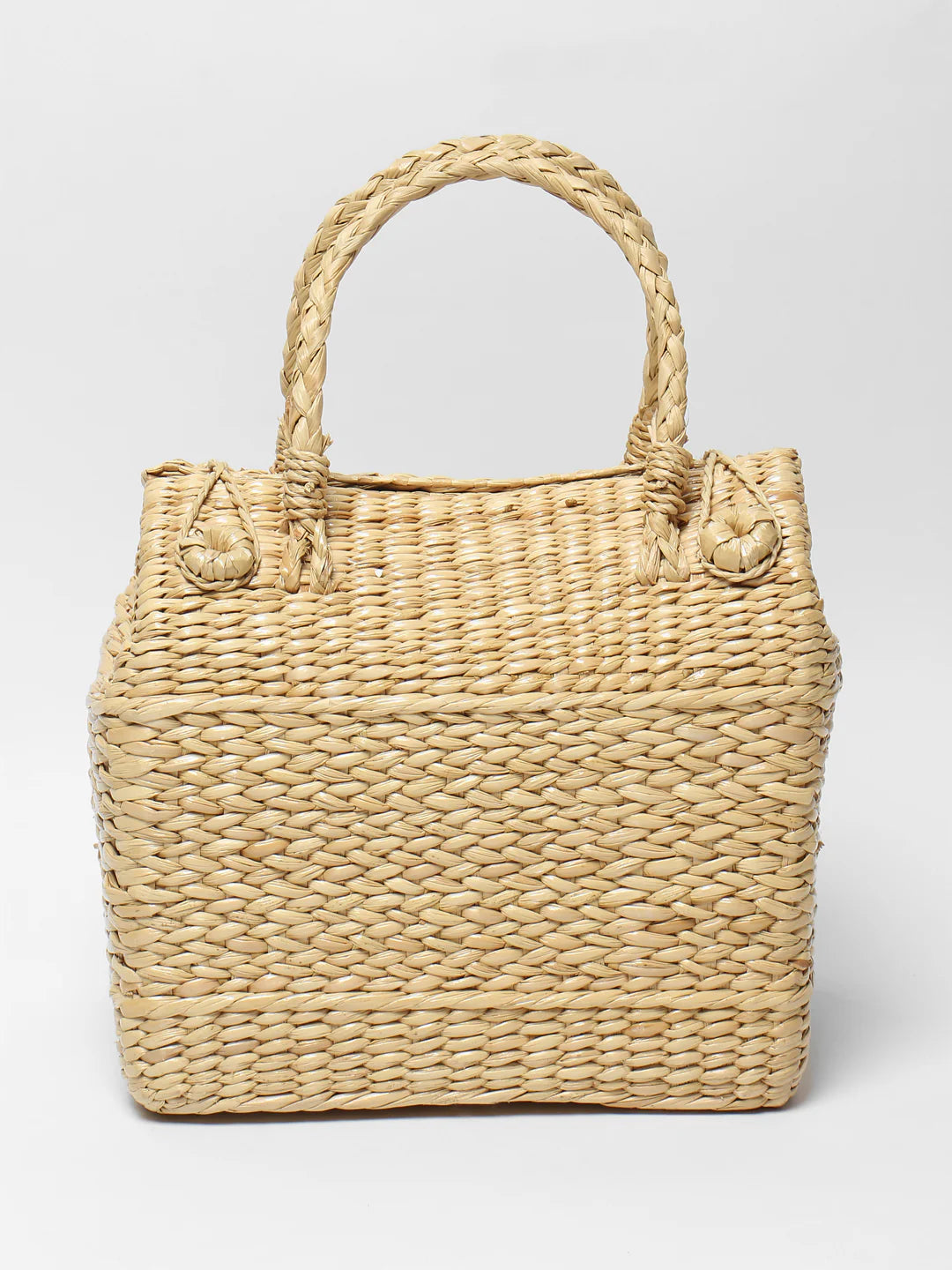 Seagrass Tiffin Basket for Picnics, Gifting, and Everyday Home Storage