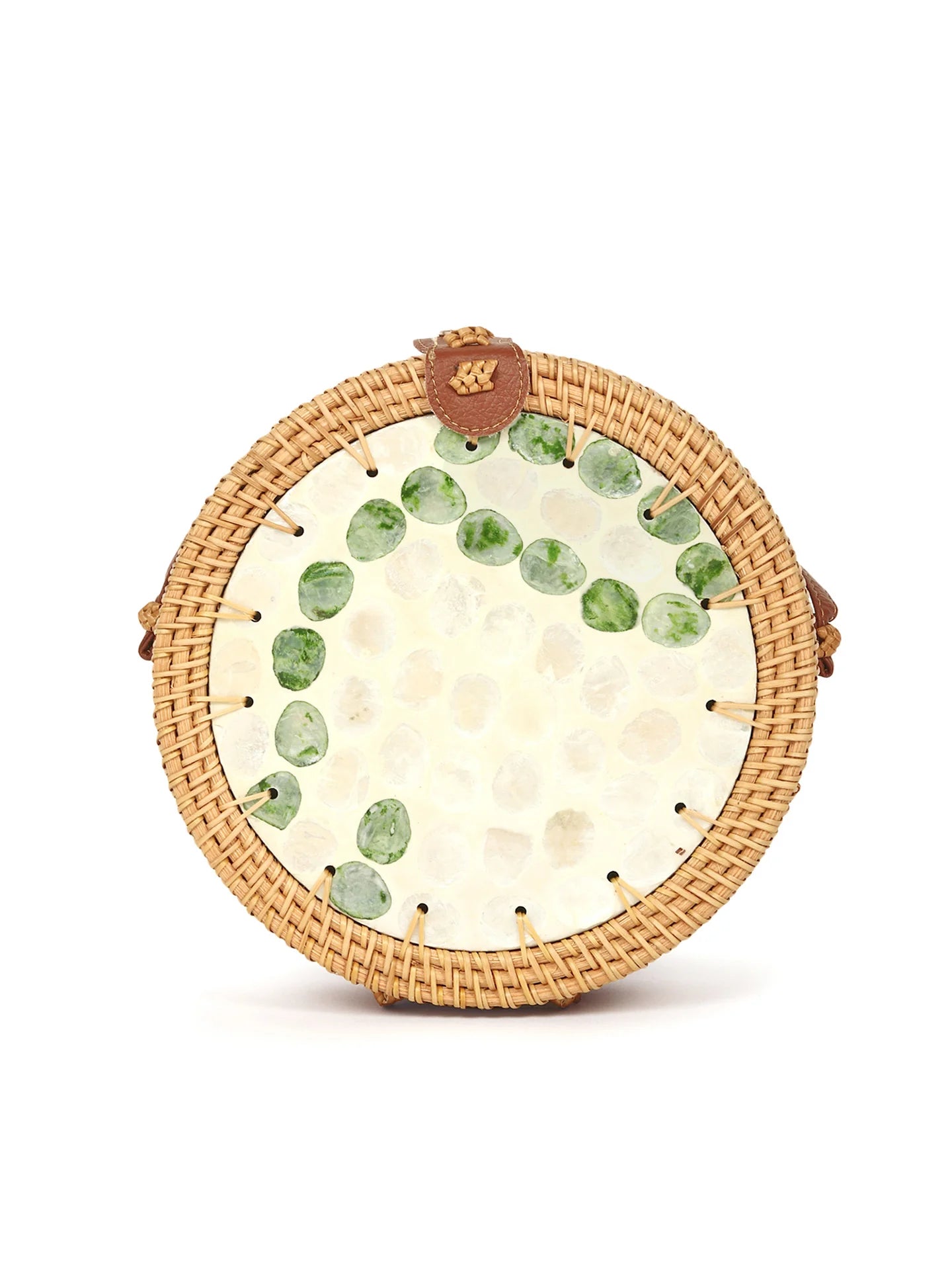 Sacs ronds en rotin | Sacs à bandoulière de plage