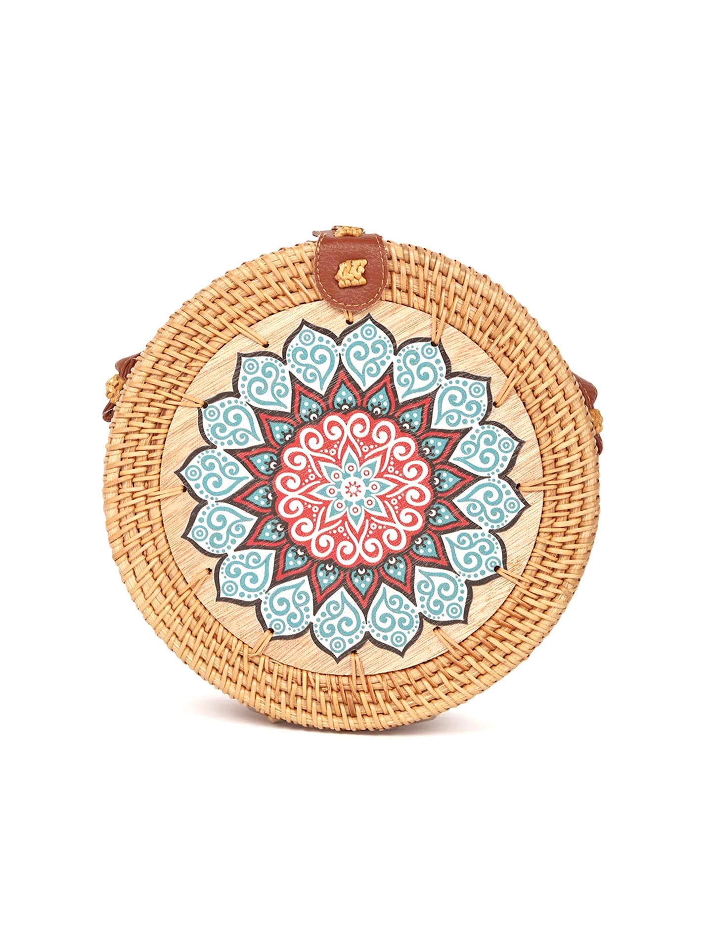 Sacs ronds en rotin | Sacs à bandoulière de plage