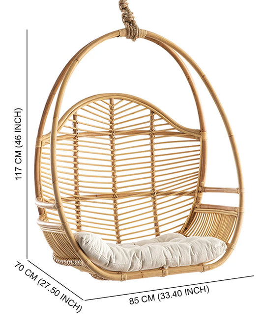 Comfortable Bamboo Swing Chairs for Home and Garden