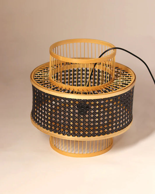 Handmade Rattan Pendant Light for Cafe and Home Interiors