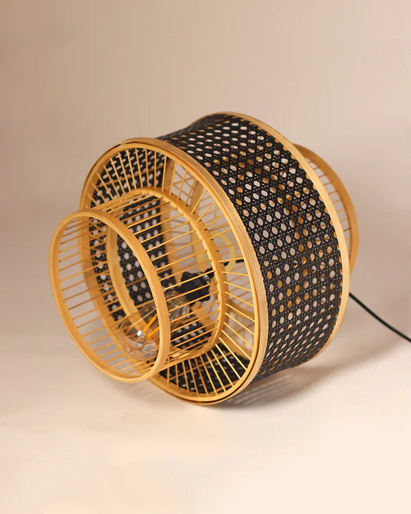 Handmade Rattan Pendant Light for Cafe and Home Interiors