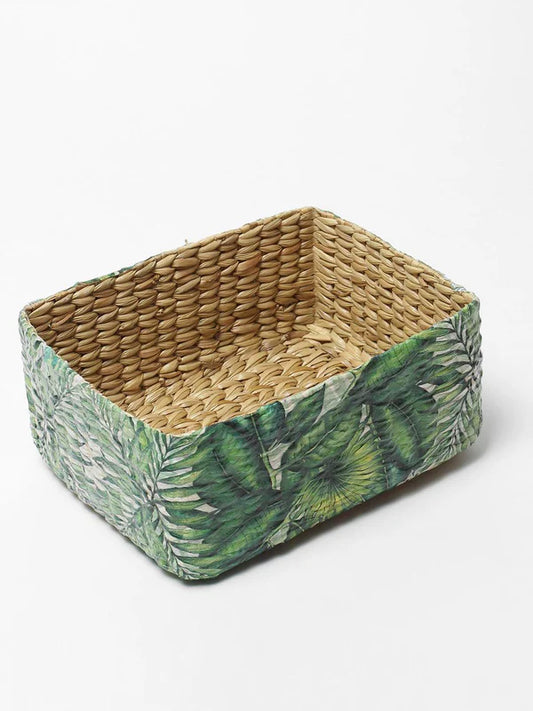 Handwoven Seagrass Organiser Set of 3 for Multipurpose Storage, Decorative Shelf, and Tabletop Use