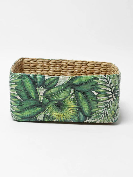 Handwoven Seagrass Organiser Set of 3 for Multipurpose Storage, Decorative Shelf, and Tabletop Use