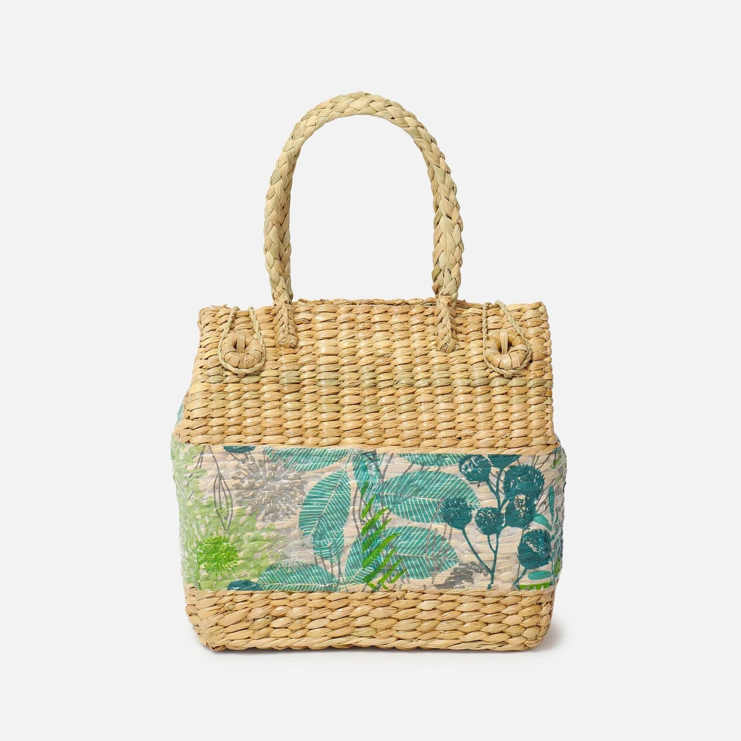 Panier pique-nique en jonc de mer
