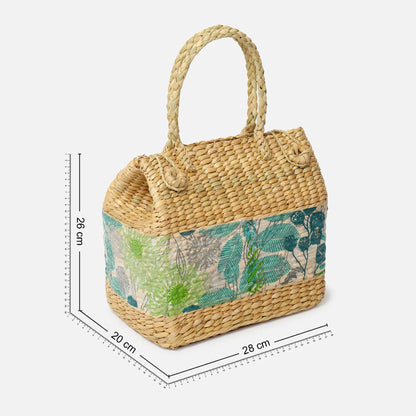 Panier pique-nique en jonc de mer