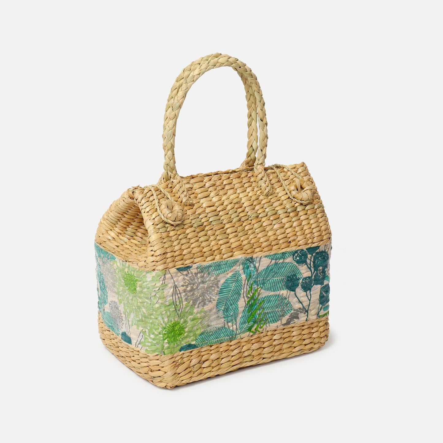Panier pique-nique en jonc de mer