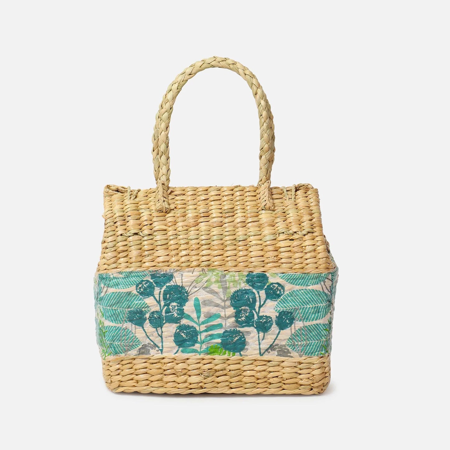 Panier pique-nique en jonc de mer