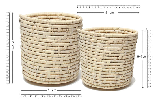 Multipurpose Seagrass Basket for Plants, Toys, and More