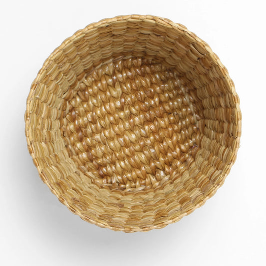Woven Dry Grass Basket – Ideal for Plants or Accessories