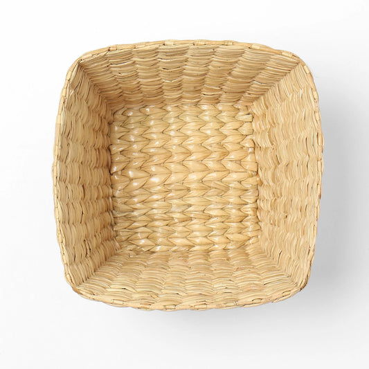 Eco-Friendly Seagrass Basket for Home Plants & Essentials
