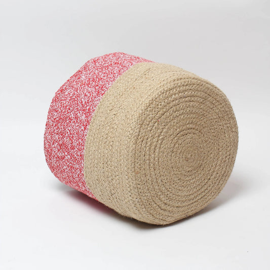 Handcrafted Set of 3 Jute Basket for Plants or Organizing