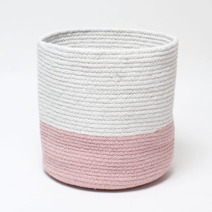 Set of 2 Indoor Jute Basket for Planters or Room Essentials