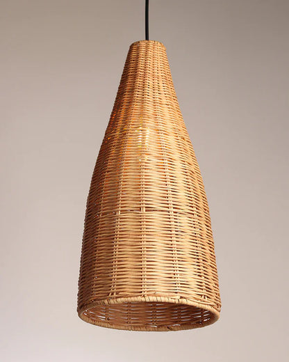 Minimalist Rattan Hanging Light for Cafe and Home Interiors