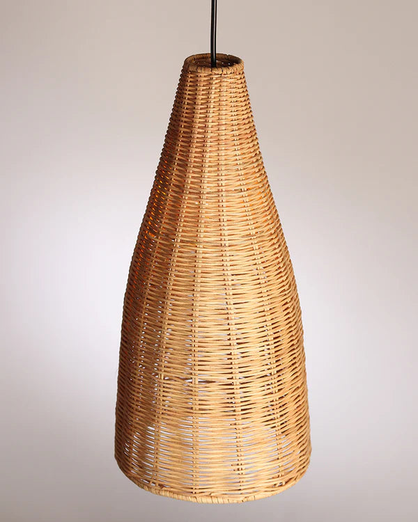 Minimalist Rattan Hanging Light for Cafe and Home Interiors