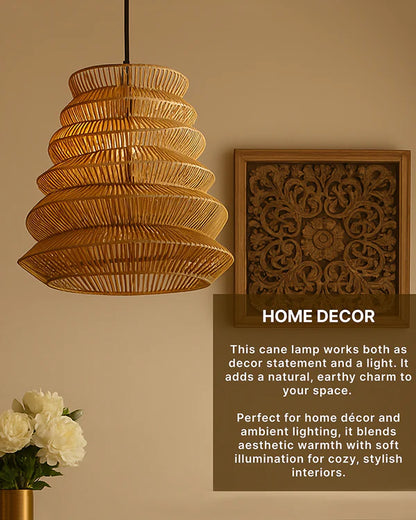 Modern Rattan Pendant Light for Study Room and Living Room