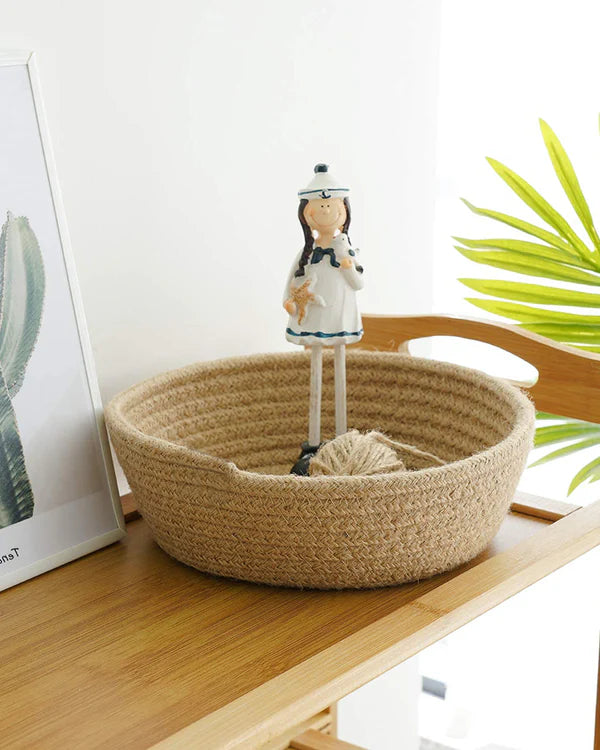 Organisateurs en jute - Lot de 3